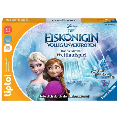 Ravensburger - tiptoi Disney Die Eiskönigin - Völlig unverfroren: Das verdrehte Wettlaufspiel