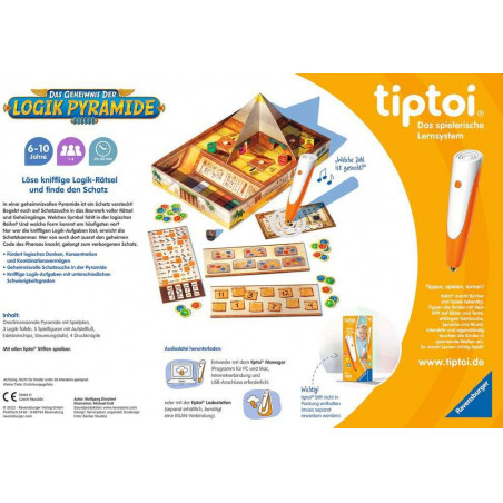 Ravensburger - tiptoi Das Geheimnis der Logik-Pyramide