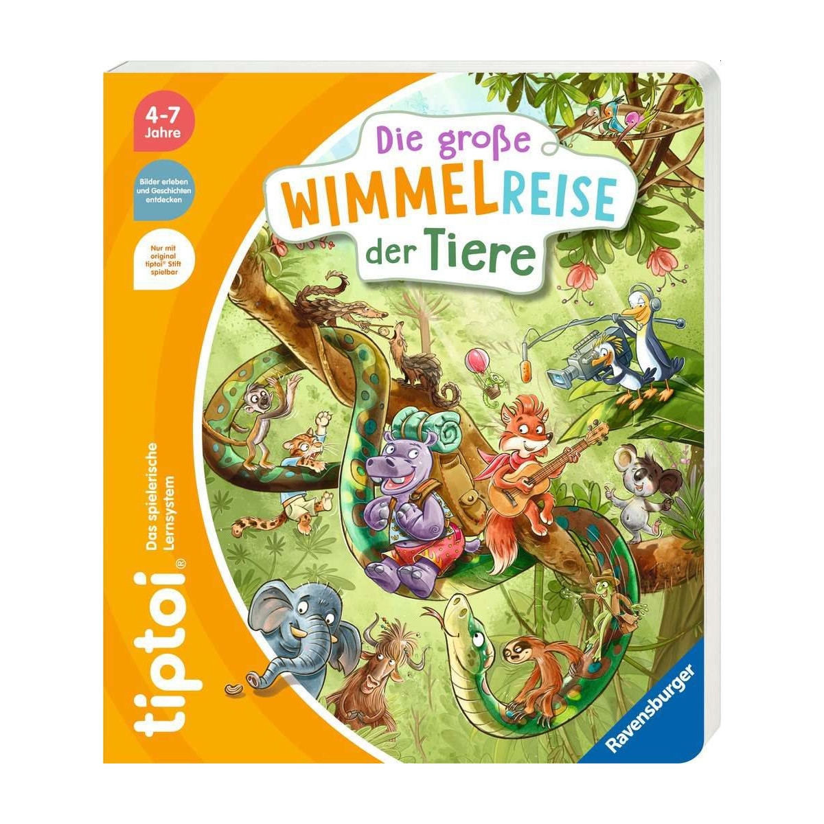 Ravensburger - tiptoi Die große Wimmelreise der Tiere