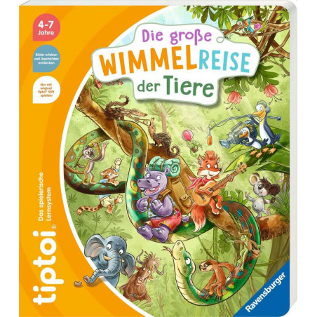 Ravensburger - tiptoi Die große Wimmelreise der Tiere