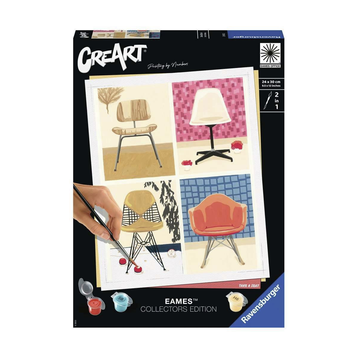 Ravensburger - Malen nach Zahlen - CreArt - EAMES - Take a Seat