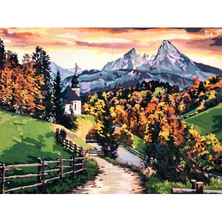 Ravensburger - Malen nach Zahlen - Bayerische Herbstimpression