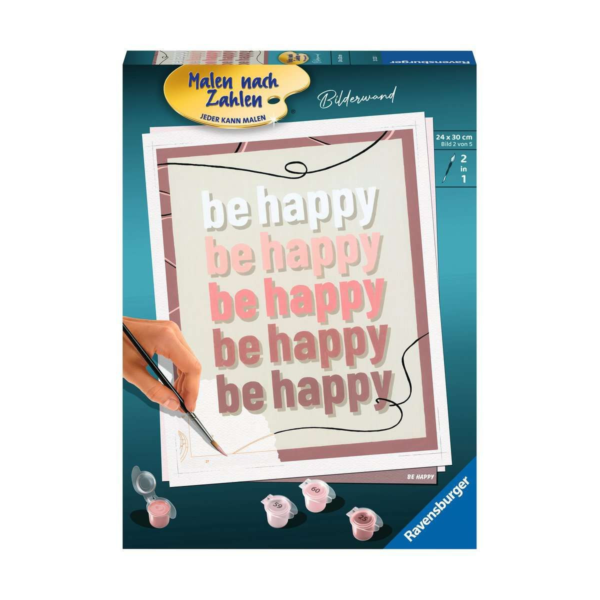 Ravensburger - Malen nach Zahlen - Be Happy