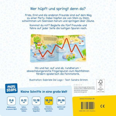 Ravensburger - ministeps: Hüpf, Frida, hüpf Ravensburger - ministeps: Hüpf, Frida, hüpf