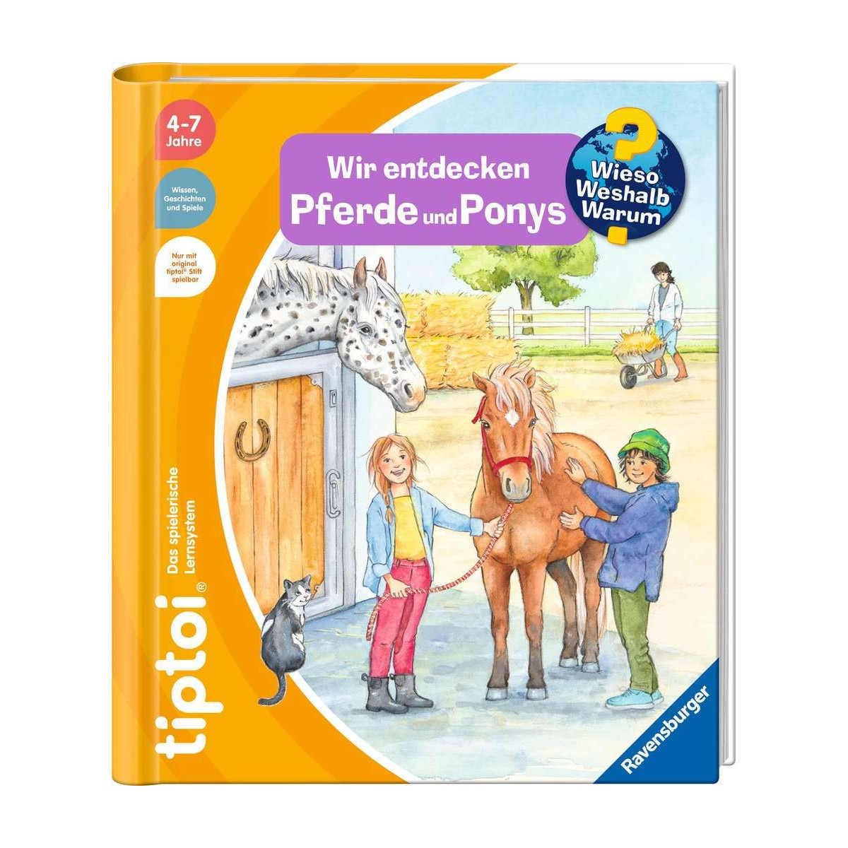 Ravensburger - tiptoi Wieso? Weshalb? Warum? Wir entdecken Pferde und Ponys