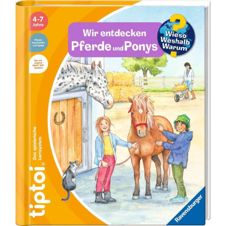 Ravensburger - tiptoi Wieso? Weshalb? Warum? Wir entdecken Pferde und Ponys Ravensburger - tiptoi Wieso? Weshalb? Warum? Wir entdecken Pferde und Ponys