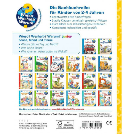 Ravensburger - Wieso? Weshalb? Warum? junior, Band 72: Sonne, Mond und Sterne