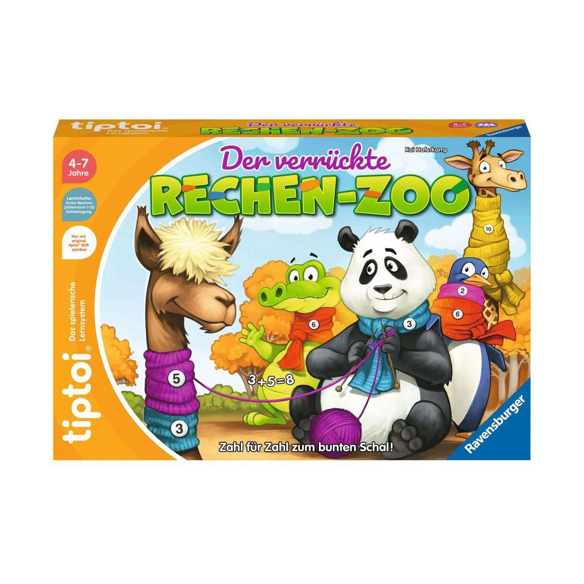 Ravensburger - tiptoi Der verrückte Rechen-Zoo