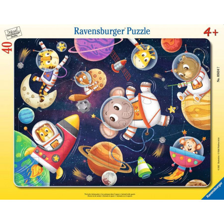 Ravensburger - Tierische Astronauten, 30 Teile Ravensburger - Tierische Astronauten, 30 Teile