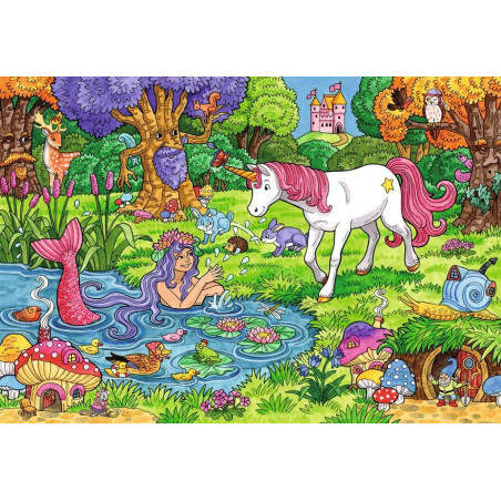 Ravensburger - Magischer Wald, 2 x 24 Teile Ravensburger - Magischer Wald, 2 x 24 Teile