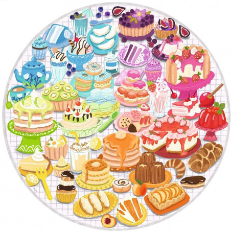 Ravensburger - Circle of Colors - Desserts & Pastries, 500 Teile