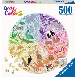 Ravensburger - Circle of Colors - Animals, 500 Teile