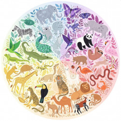 Ravensburger - Circle of Colors - Animals, 500 Teile