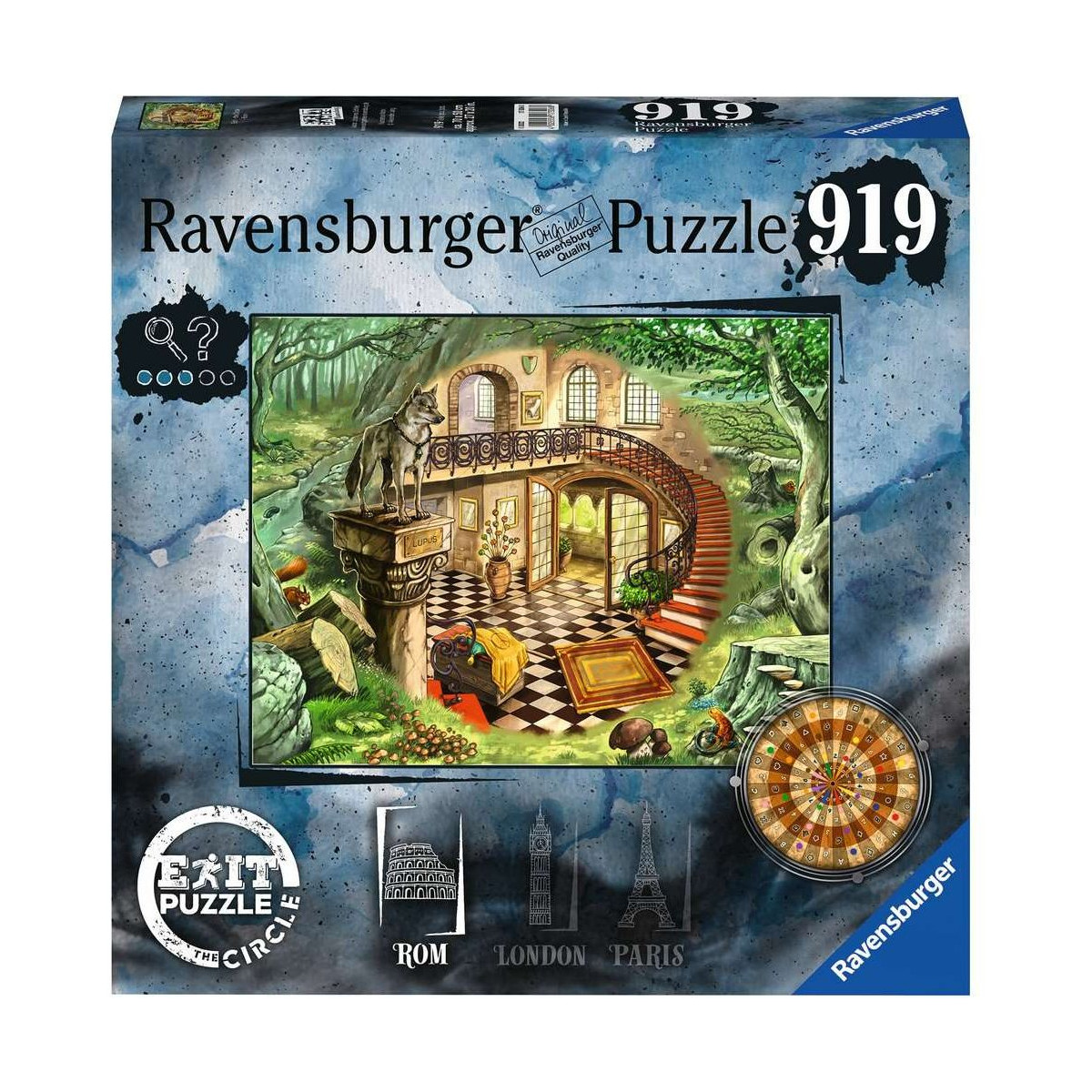 Ravensburger - Exit - the Circle in Rom, 945 Teile