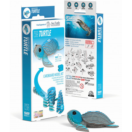 Eugy - 3D Bastelset Schildkröte