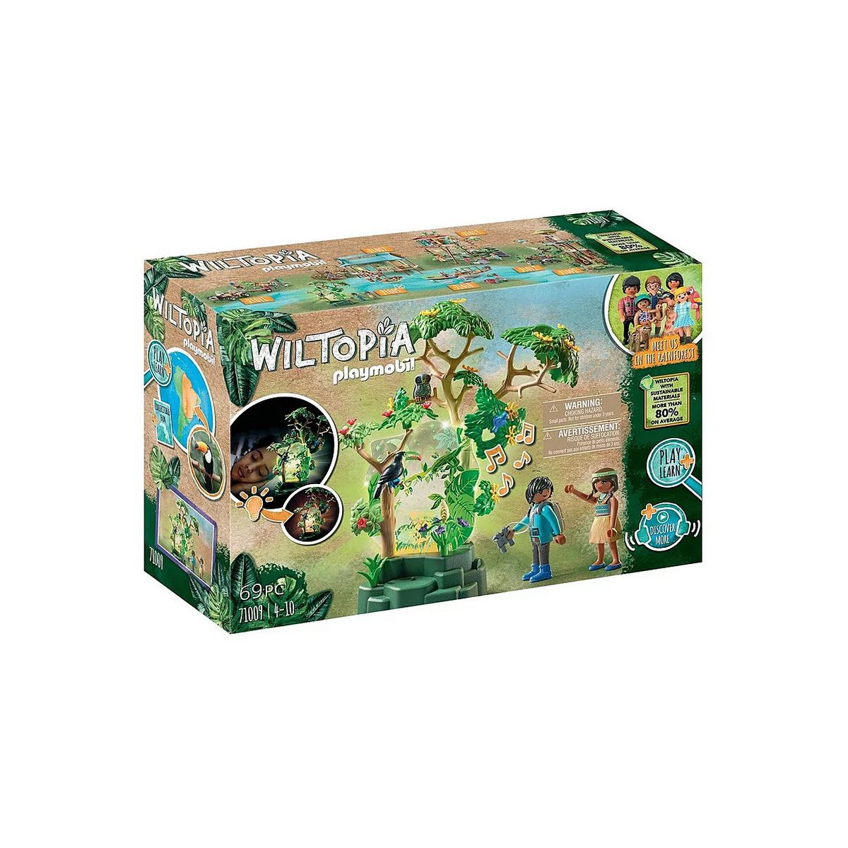 PLAYMOBIL 71009 - Wiltopia - Nachtlicht Regenwald