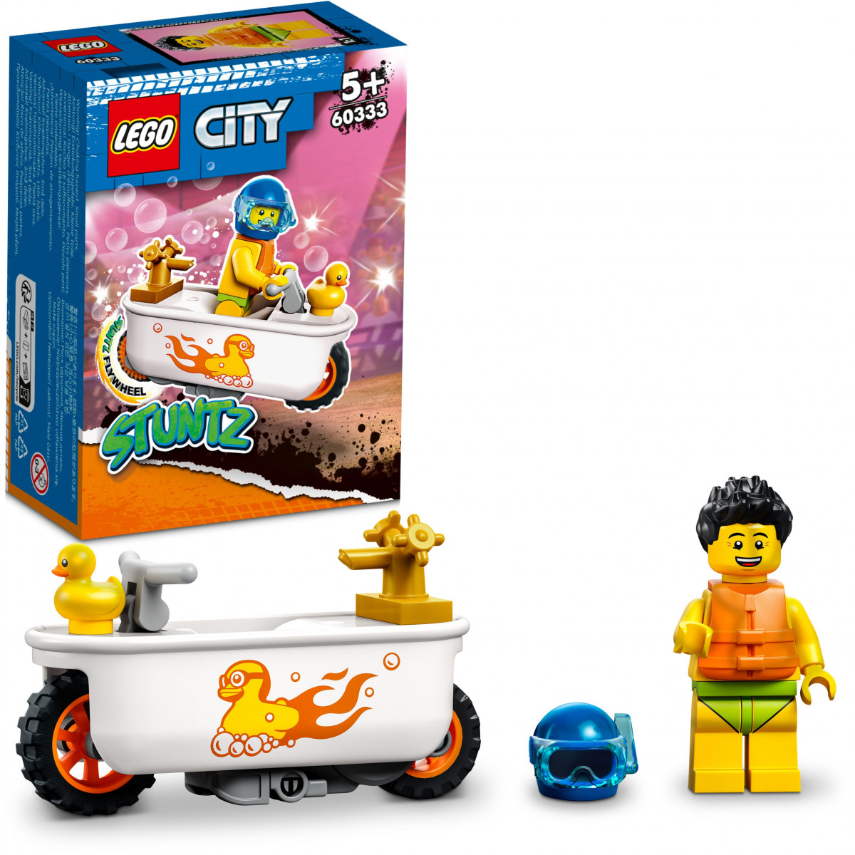 LEGO City 60333 - Badewannen-Stuntbike