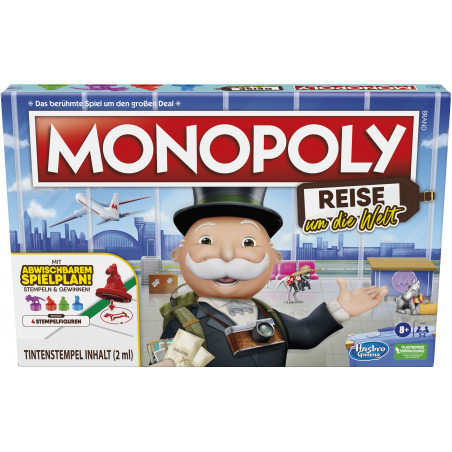 Hasbro - Monopoly Reise um die Welt