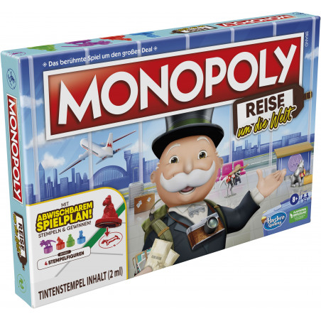 Hasbro - Monopoly Reise um die Welt