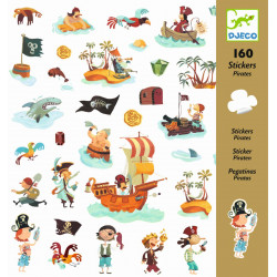 Djeco - Sticker: Pirates