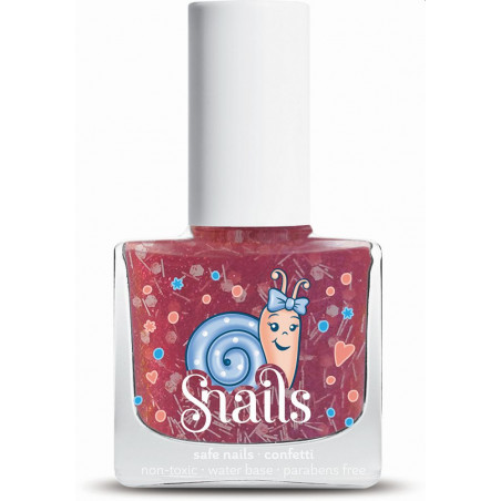 Snails - Top Coat Candy Cane Snails - Top Coat Candy Cane