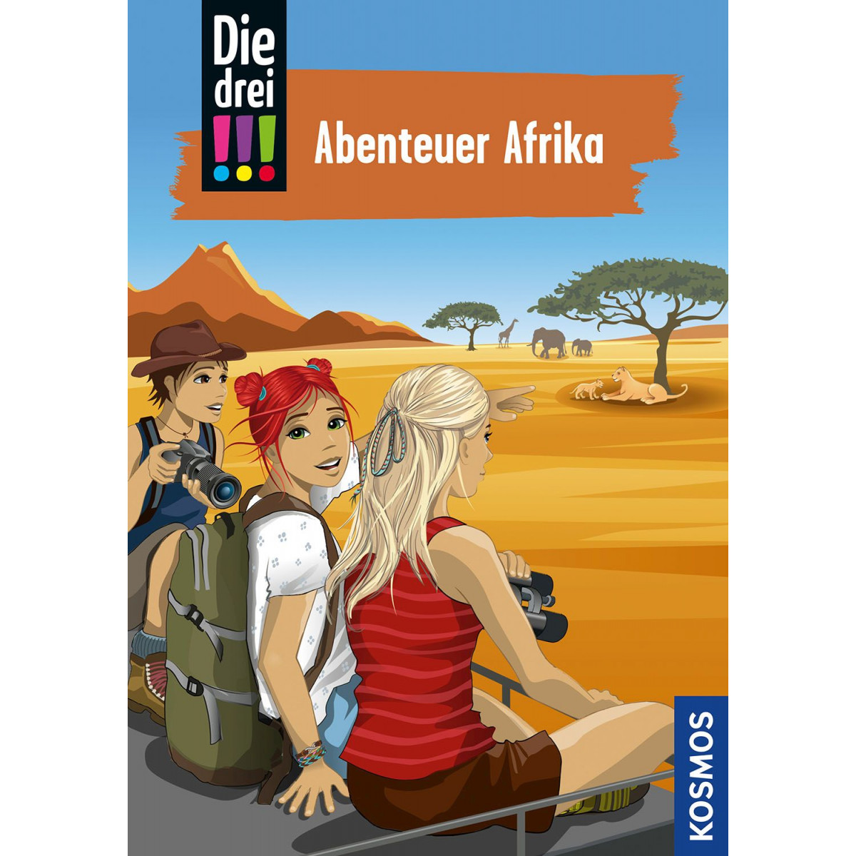 KOSMOS - Die Drei     - Abenteuer Afrika, Band 96