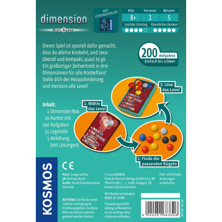 KOSMOS - Brain Games - Dimension KOSMOS - Brain Games - Dimension