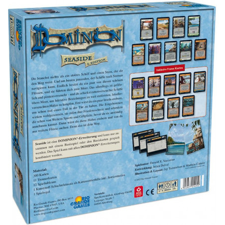 Rio Grande Games - Dominion Seaside 2. Edition Rio Grande Games - Dominion Seaside 2. Edition