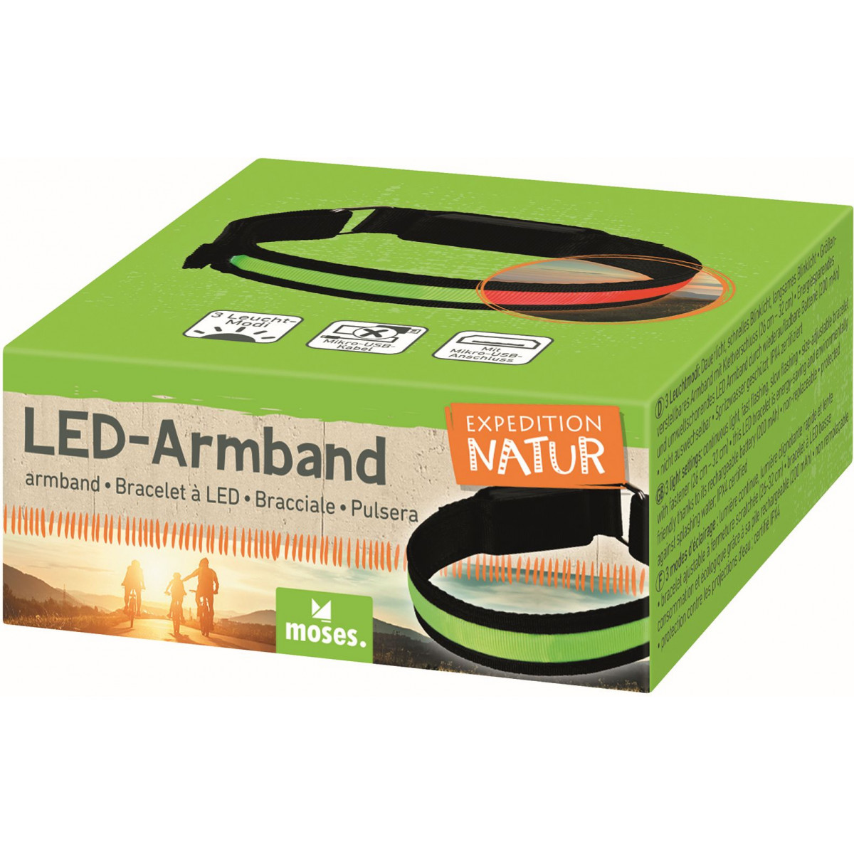 moses. - Expedition Natur LED-Armband