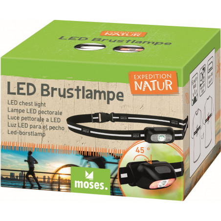moses. - Expedition Natur LED-Brustlampe moses. - Expedition Natur LED-Brustlampe