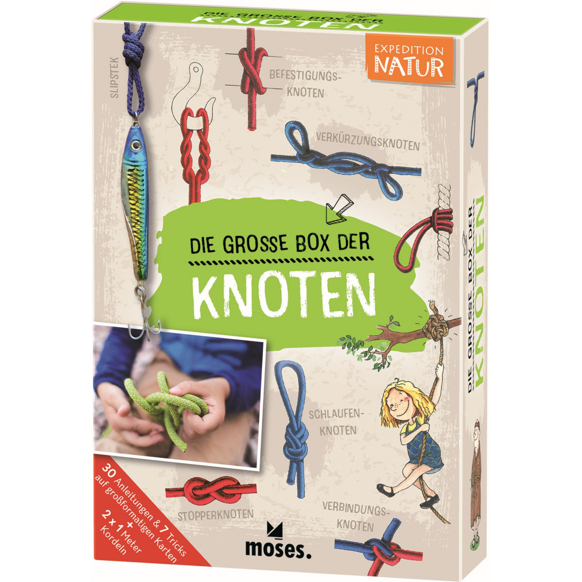 moses. - Expedition Natur Die große Box der Knoten