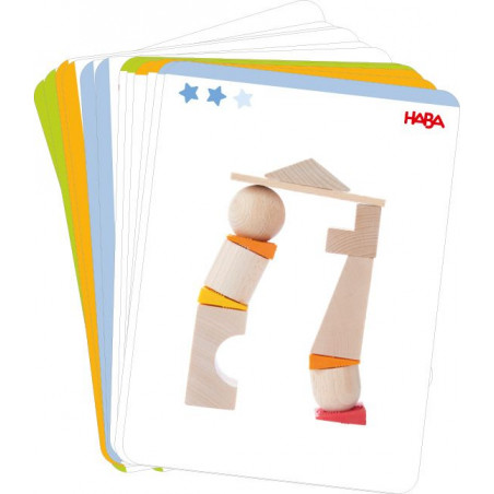 HABA - 3D-Legespiel Schiefe Türme - Kugeln