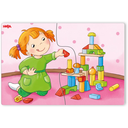 HABA - 10 Puzzles - Mein Spielzeug