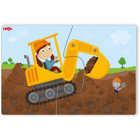 HABA - 10 Puzzles - Einsatzfahrzeuge