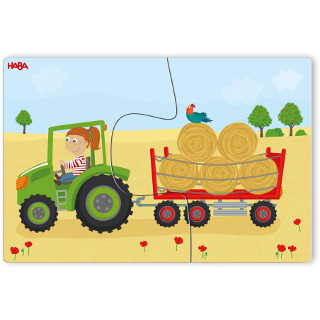 HABA - 10 Puzzles - Einsatzfahrzeuge