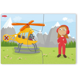 HABA - 10 Puzzles - Einsatzfahrzeuge