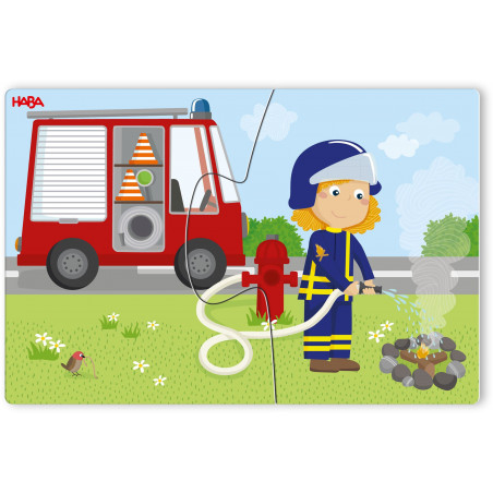 HABA - 10 Puzzles - Einsatzfahrzeuge