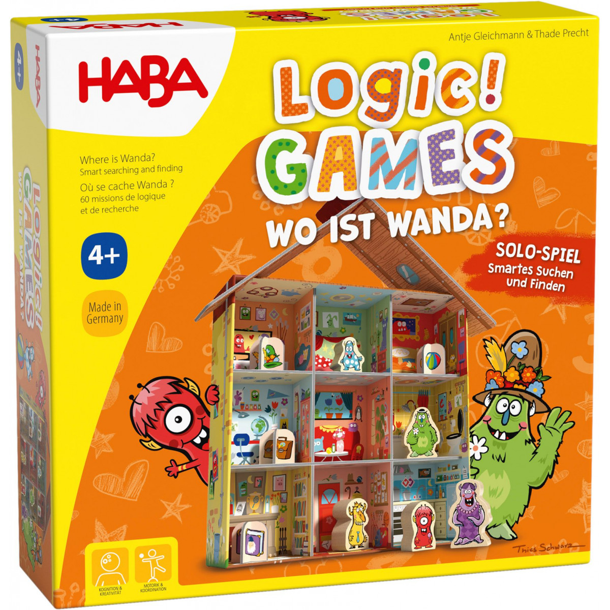 HABA - Logic  GAMES - Wo ist Wanda?