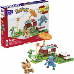 Mega Bloks - Pokémon Picknick Abenteuer Bauset, Konstruktions-Spielzeug