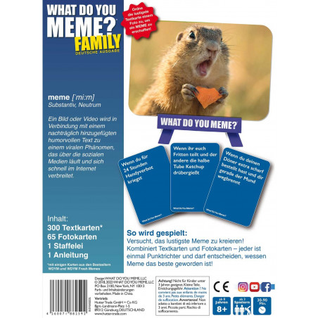 Huch Verlag - What Do You Meme - Familien Edition, DE
