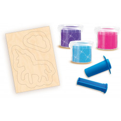 SES Creative - Knete - Einhorn Neonglitzer SES Creative - Knete - Einhorn Neonglitzer