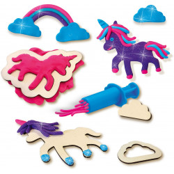 SES Creative - Knete - Einhorn Neonglitzer SES Creative - Knete - Einhorn Neonglitzer