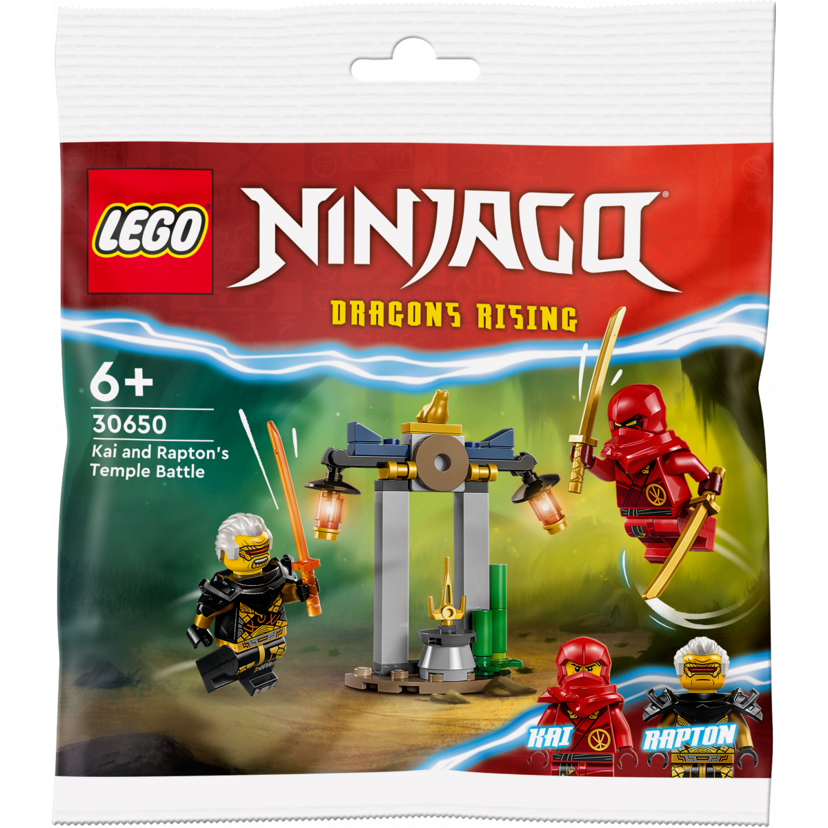 LEGO Ninjago 30650 - Kais und Raptons Duell im Tempel