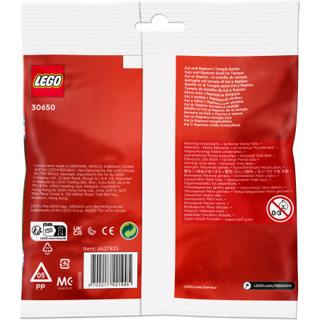 LEGO Ninjago 30650 - Kais und Raptons Duell im Tempel