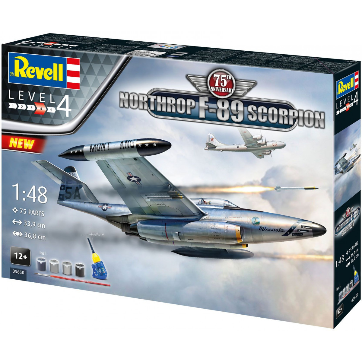 Revell - Geschenkset 50th Anniv. Northrop F-89 Scorpion