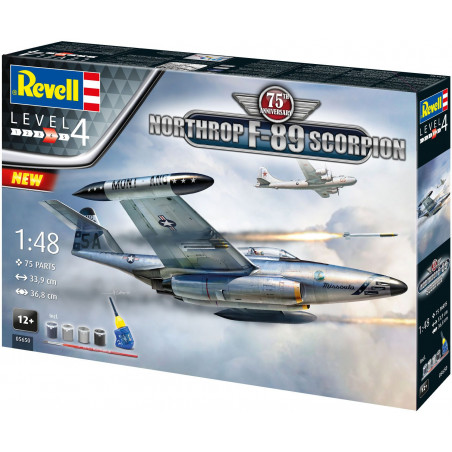 Revell - Geschenkset 50th Anniv. Northrop F-89 Scorpion