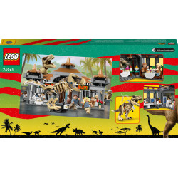 LEGO Jurassic Park 76961 - Angriff des T. rex und des Raptors aufs Besucherzentrum