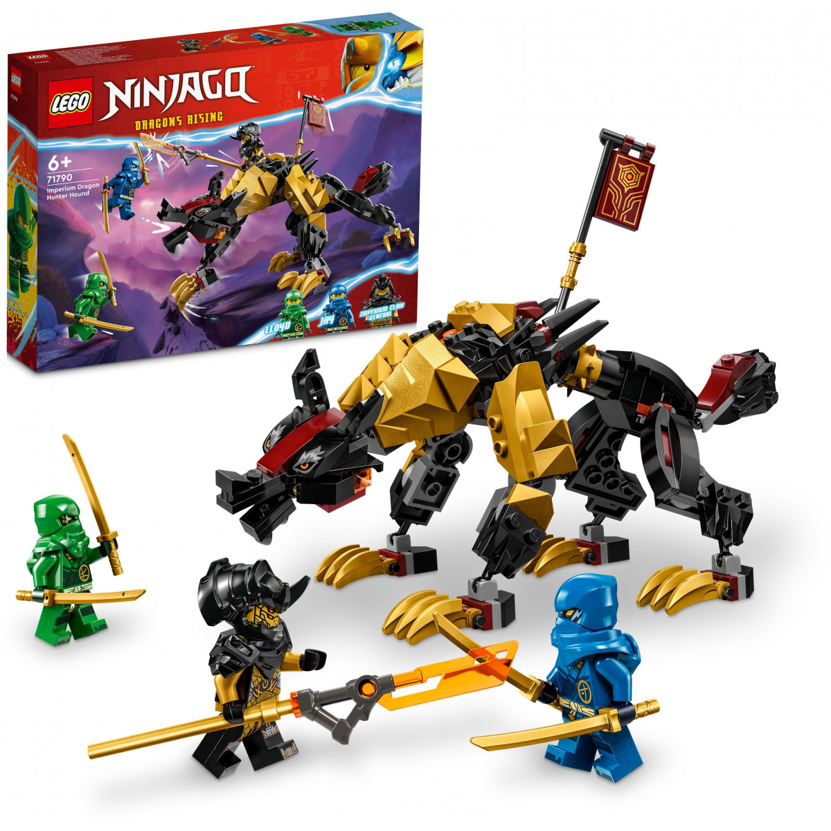 LEGO Ninjago 71790 - Jagdhund des kaiserlichen Drachenjägers