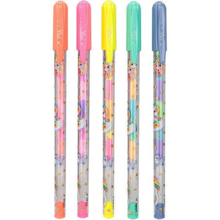 Depesche - Ylvi - Gelstifte-Set in 5 Regenbogenfarben Depesche - Ylvi - Gelstifte-Set in 5 Regenbogenfarben