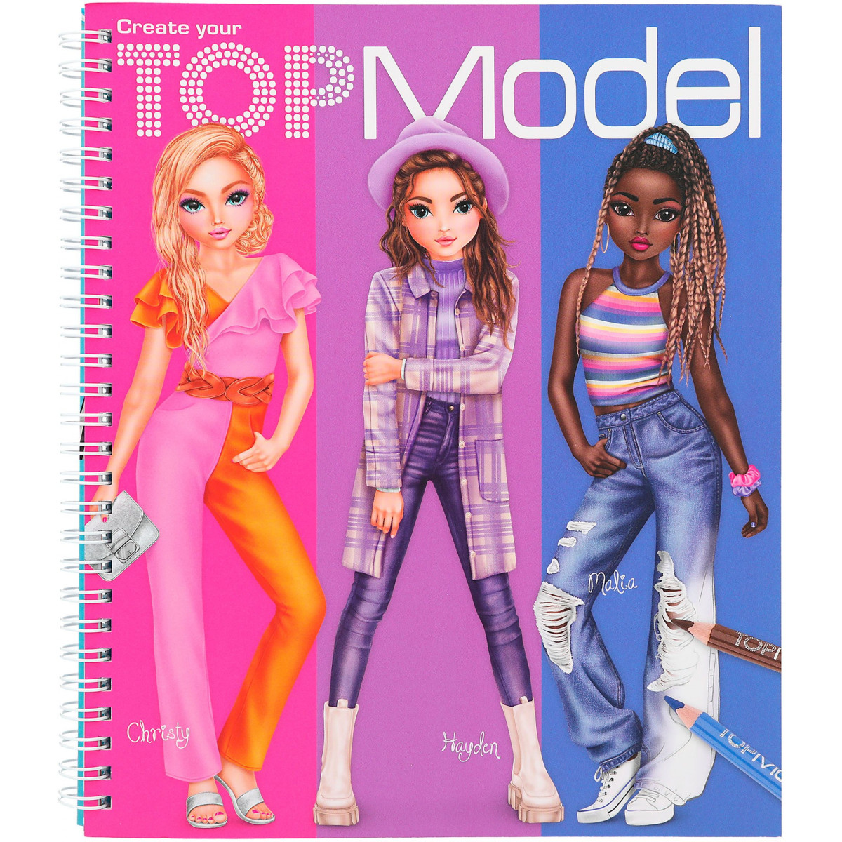 Depesche - Create your TOPModel Malbuch